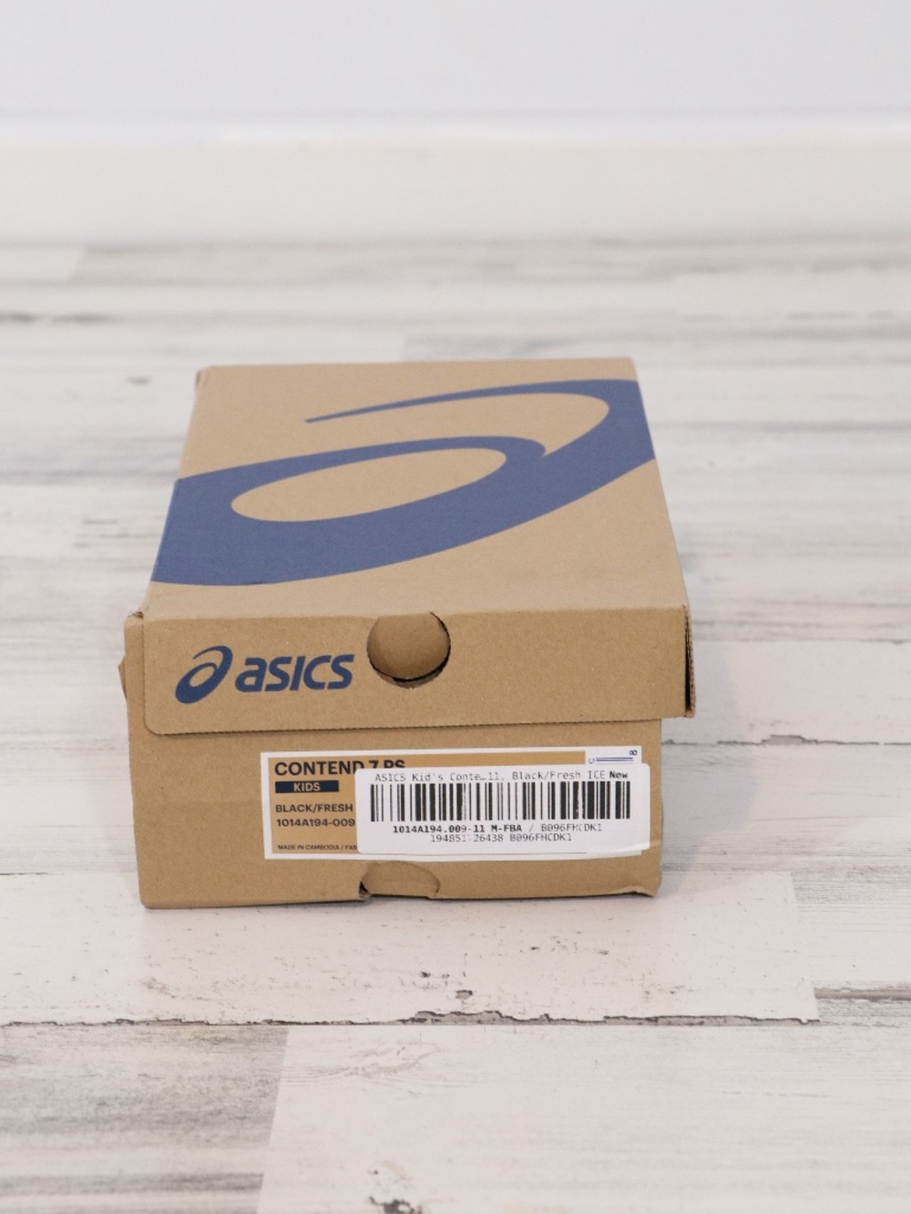 Asics Kids - Contend PS (Pre School) Size K 11 in Black/Fresh Ice New in box - Picture 10 of 10